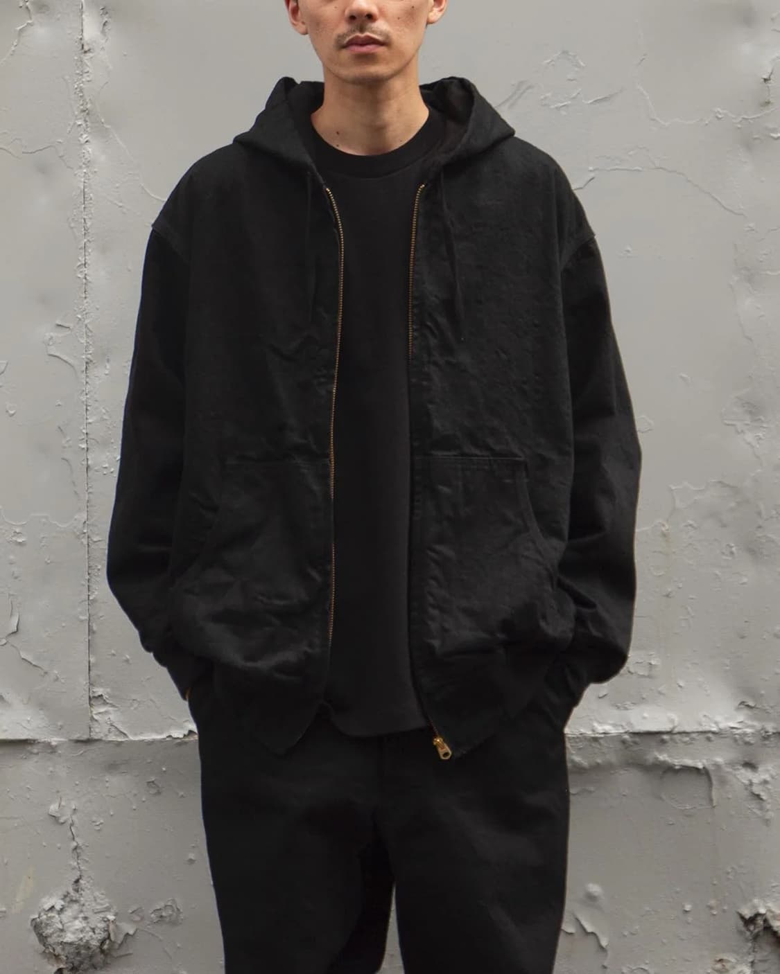 25aw comoli 코모리 블랙 데님 집 파카 3 상품이미지4