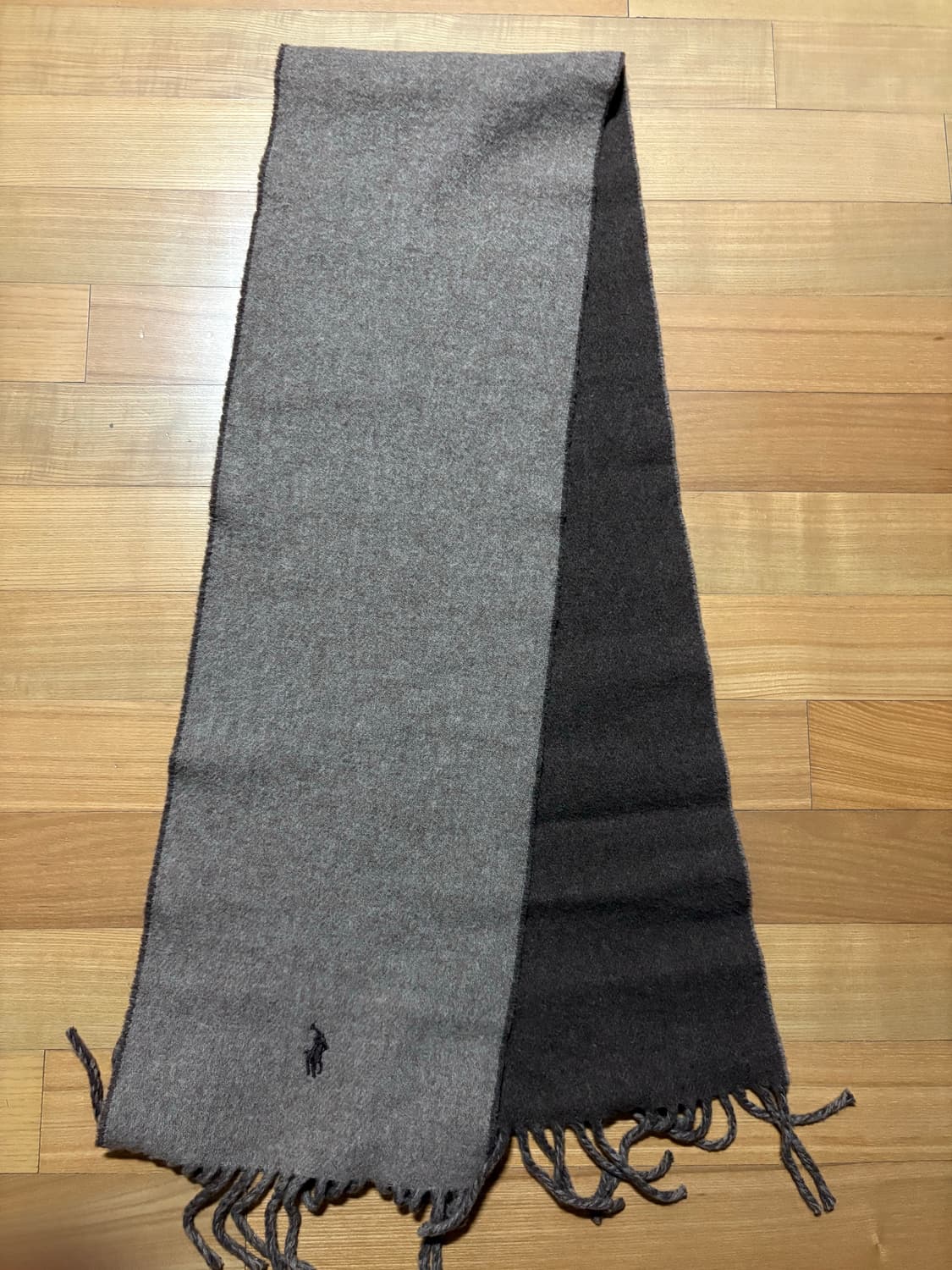 폴로 랄프로렌 포니 리버시블 프린지 머플러 상품이미지2