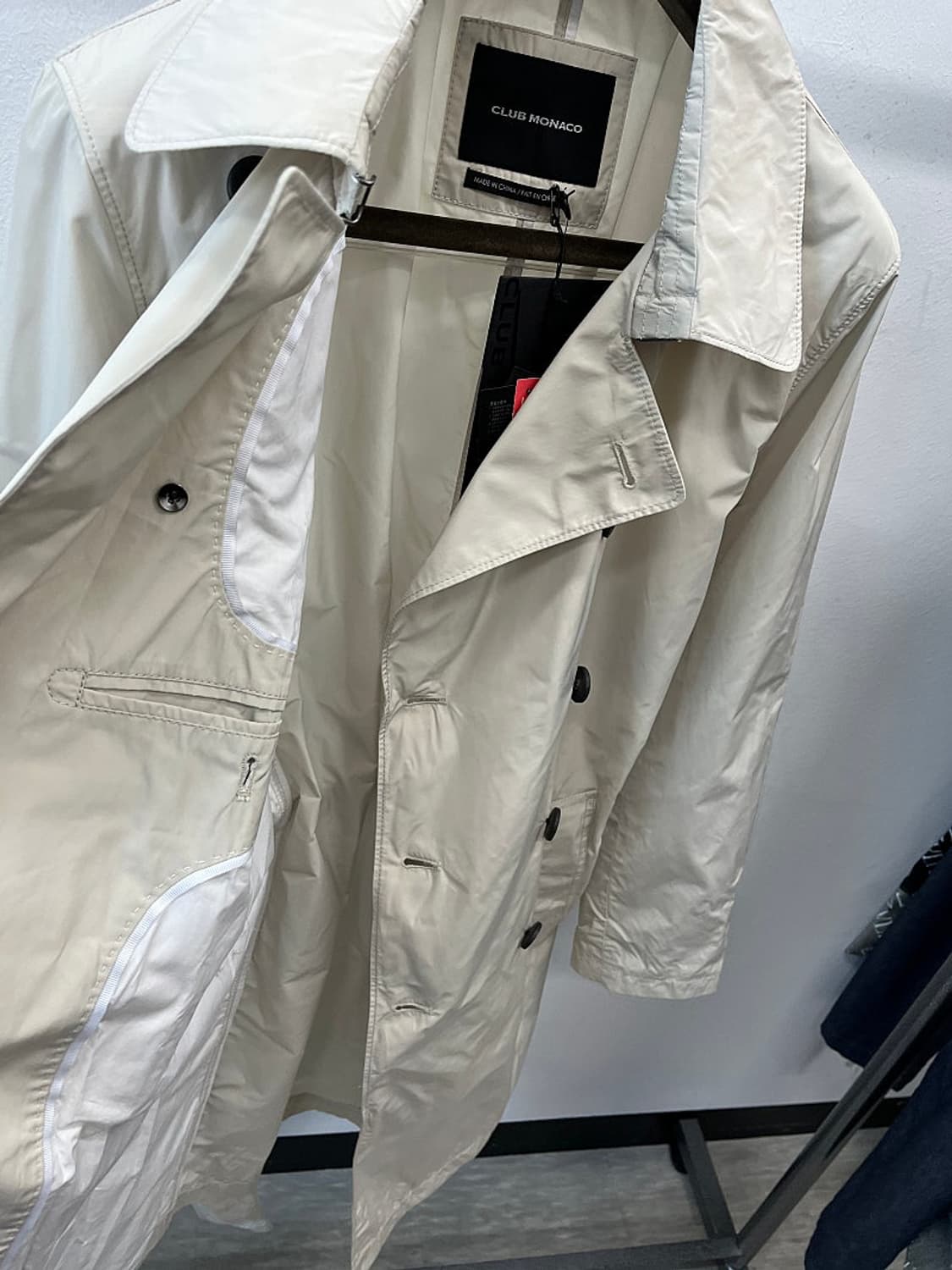 105) 클럽모나코 나일론 트렌치코트 상품이미지7