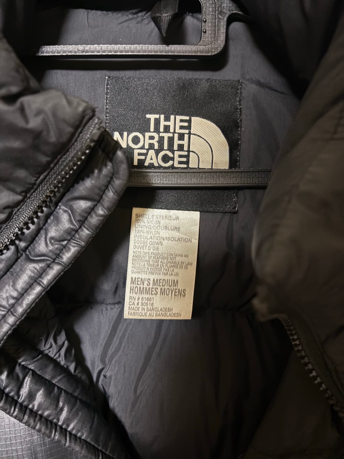 노스페이스 눕시 700 블랙 상품이미지3