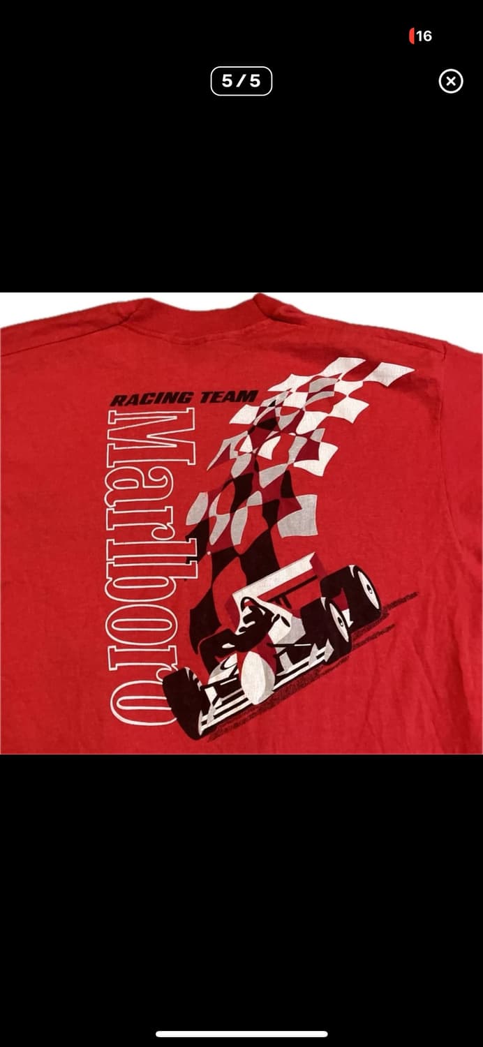 말보로 빈티지 티 90's made in USA  상품이미지5