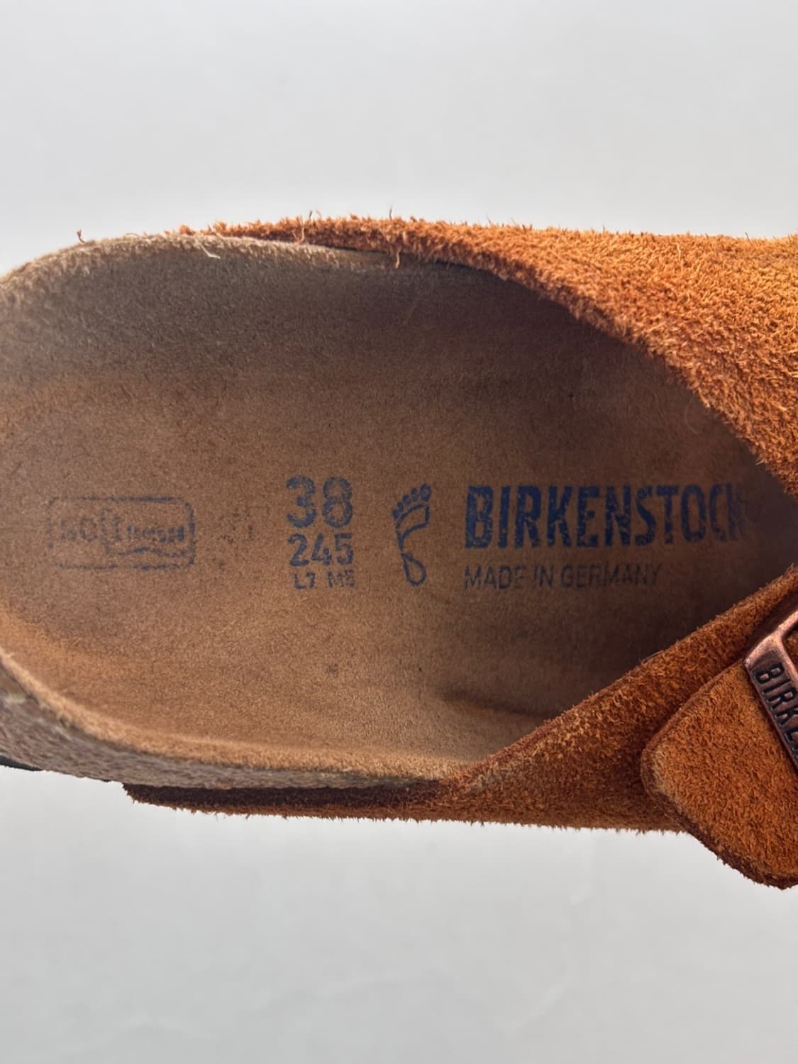 Vintage Birkenstock Suede Sandal 상품이미지9
