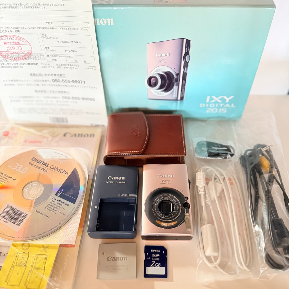 🍓리사 픽 희귀컬러 풀박셋/ 캐논 ixy20is 핑크🍓익시20 상품이미지2