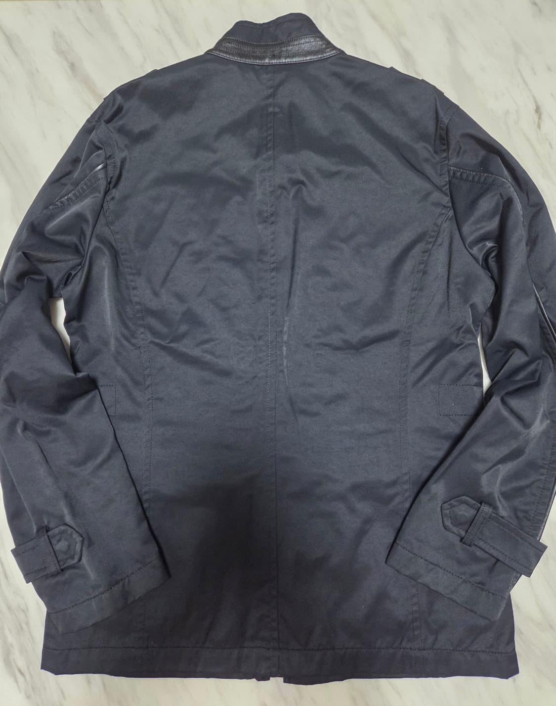 인터메조 가죽 트리밍 자켓 상품이미지2