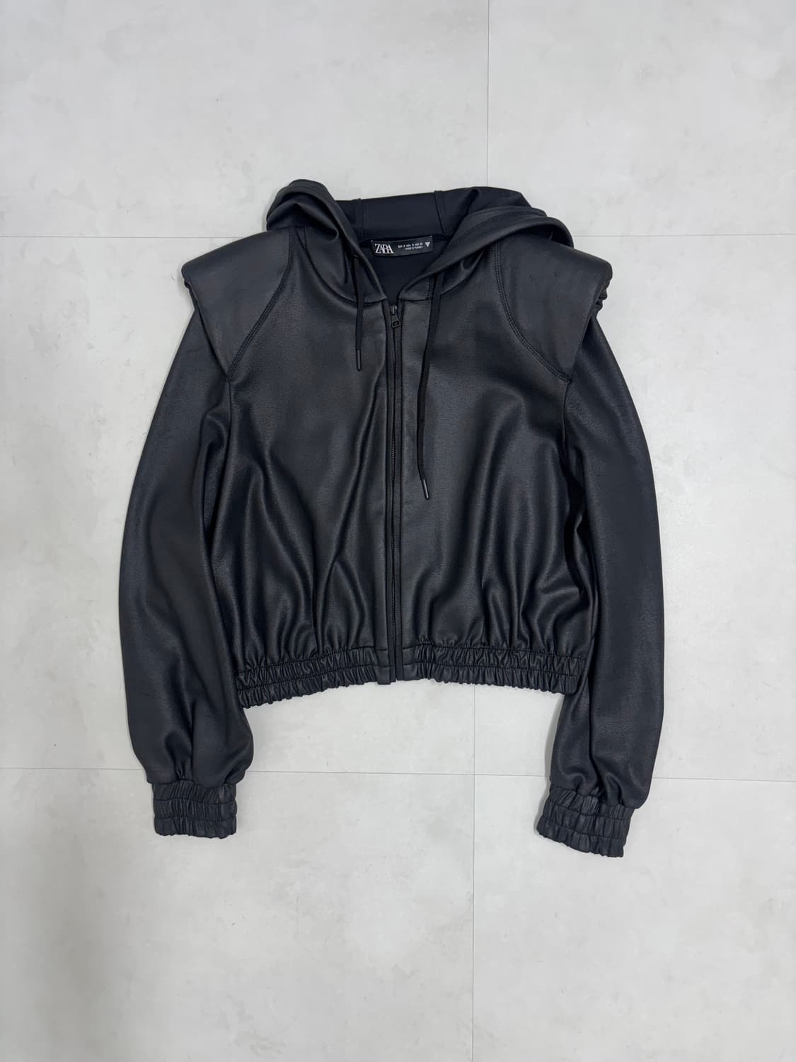 ZARA PADDED SHOULDER HOODIE 상품이미지8