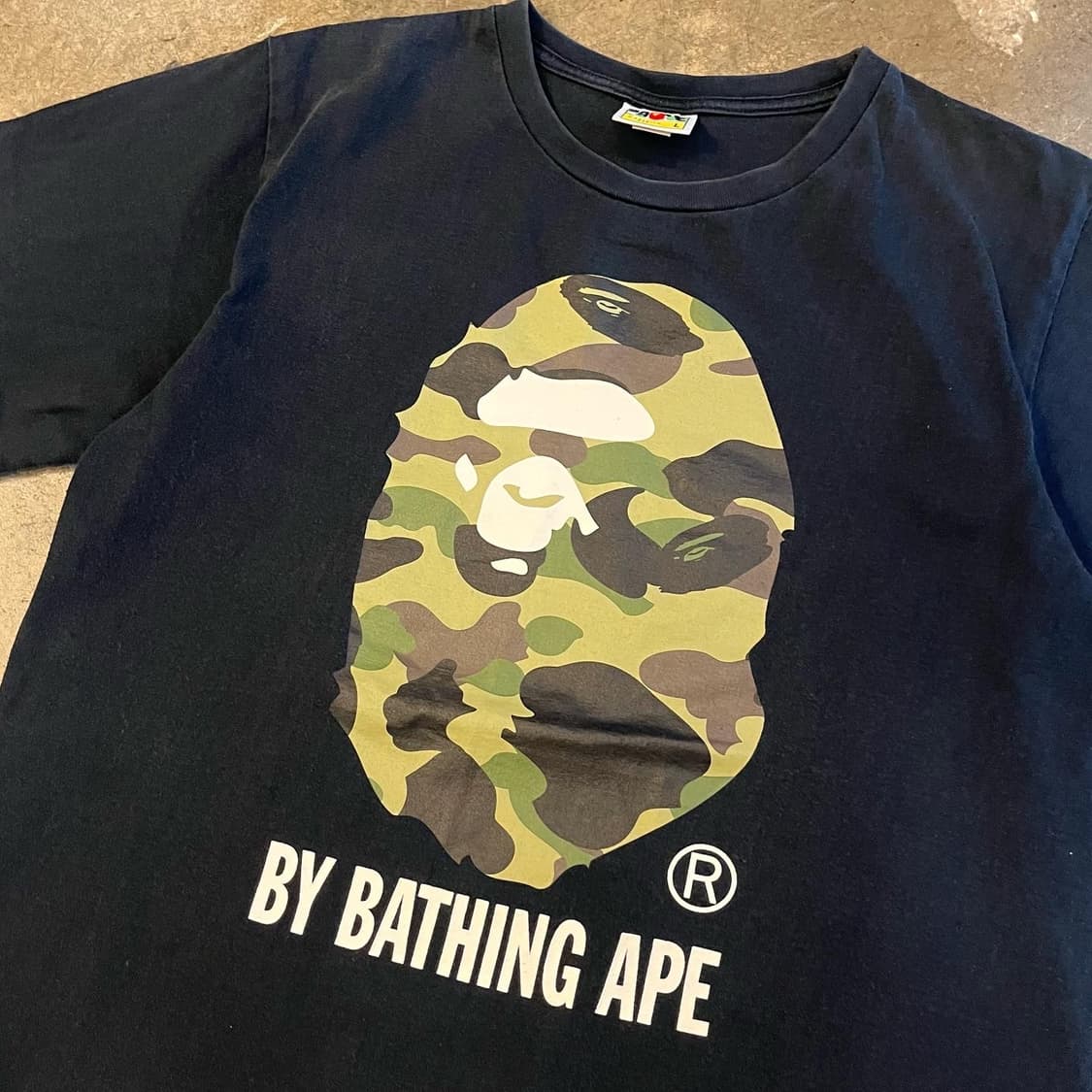 Bape Big Camo College T-shirt  상품이미지4