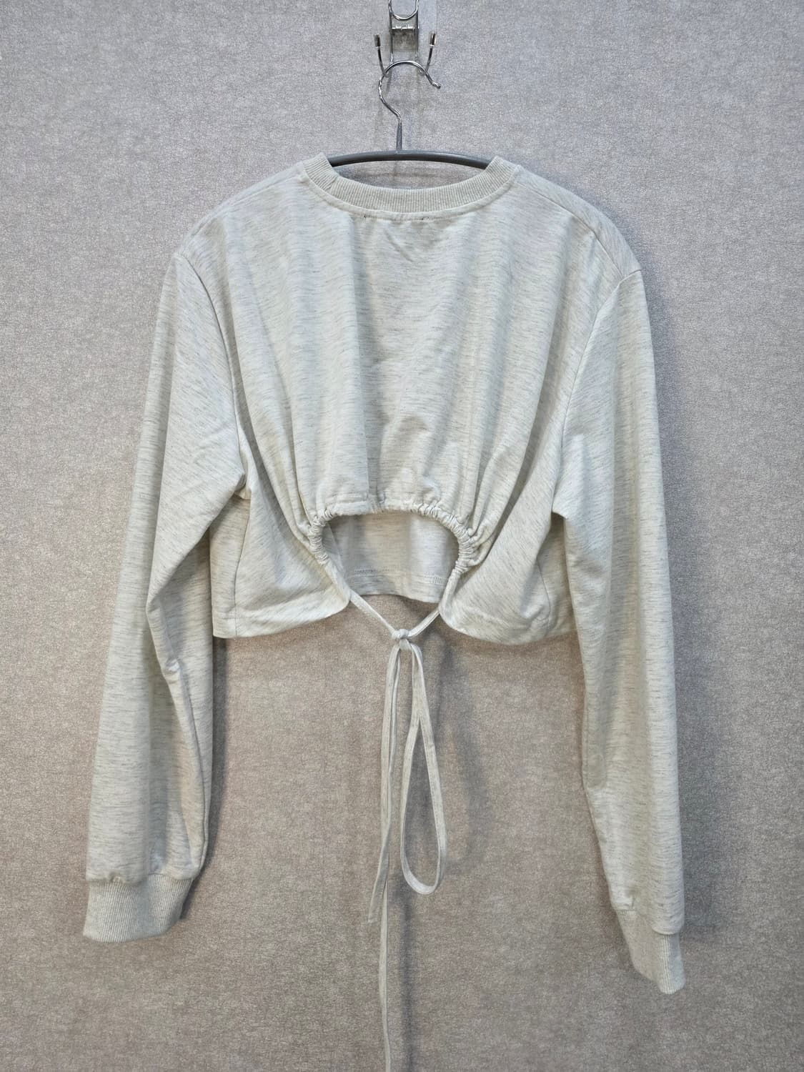 CIDER 샵사이다 크롭 스트링 티셔츠 상품이미지3