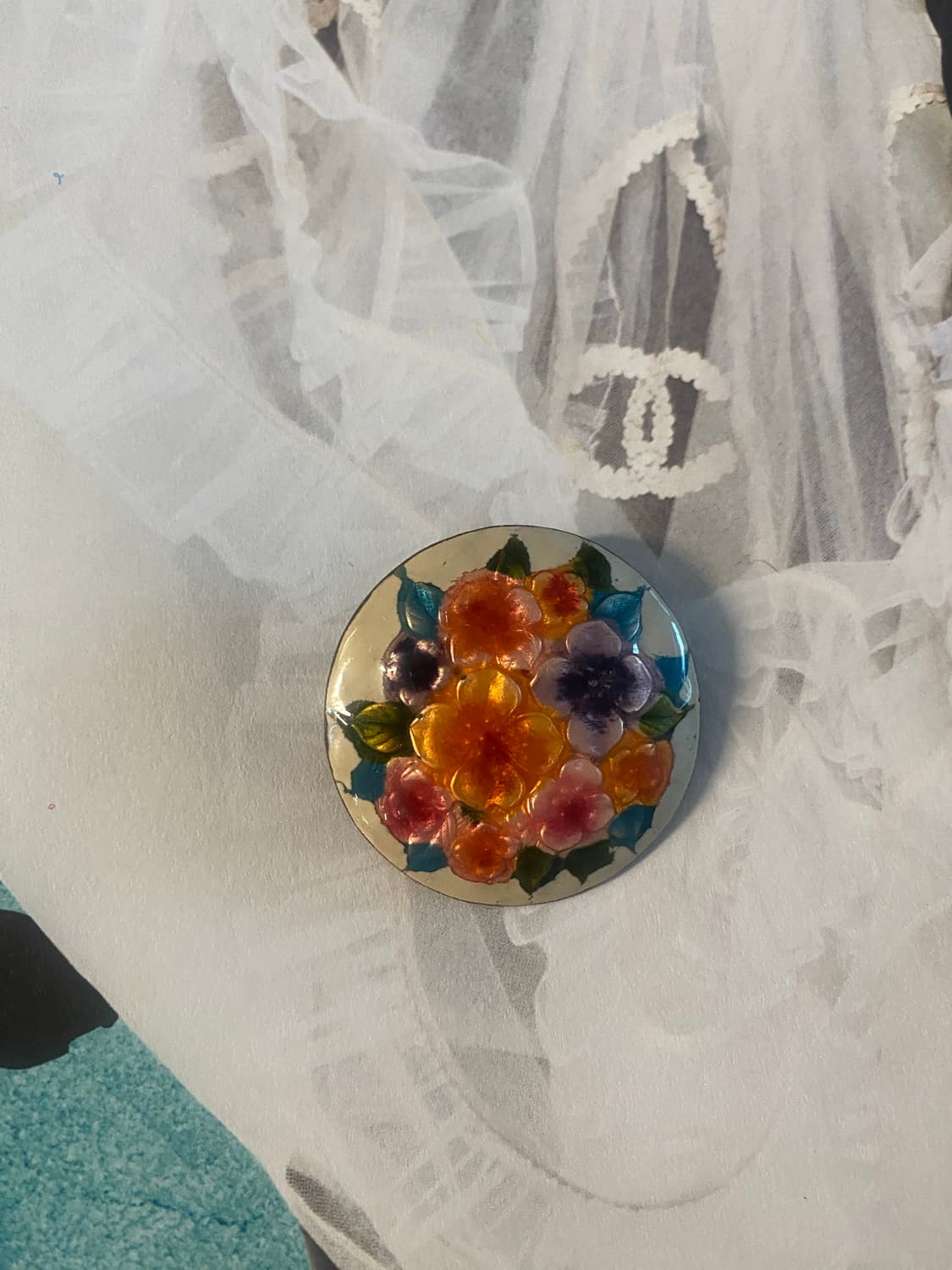 빈티지 앤틱 칠보 브로치 상품이미지3