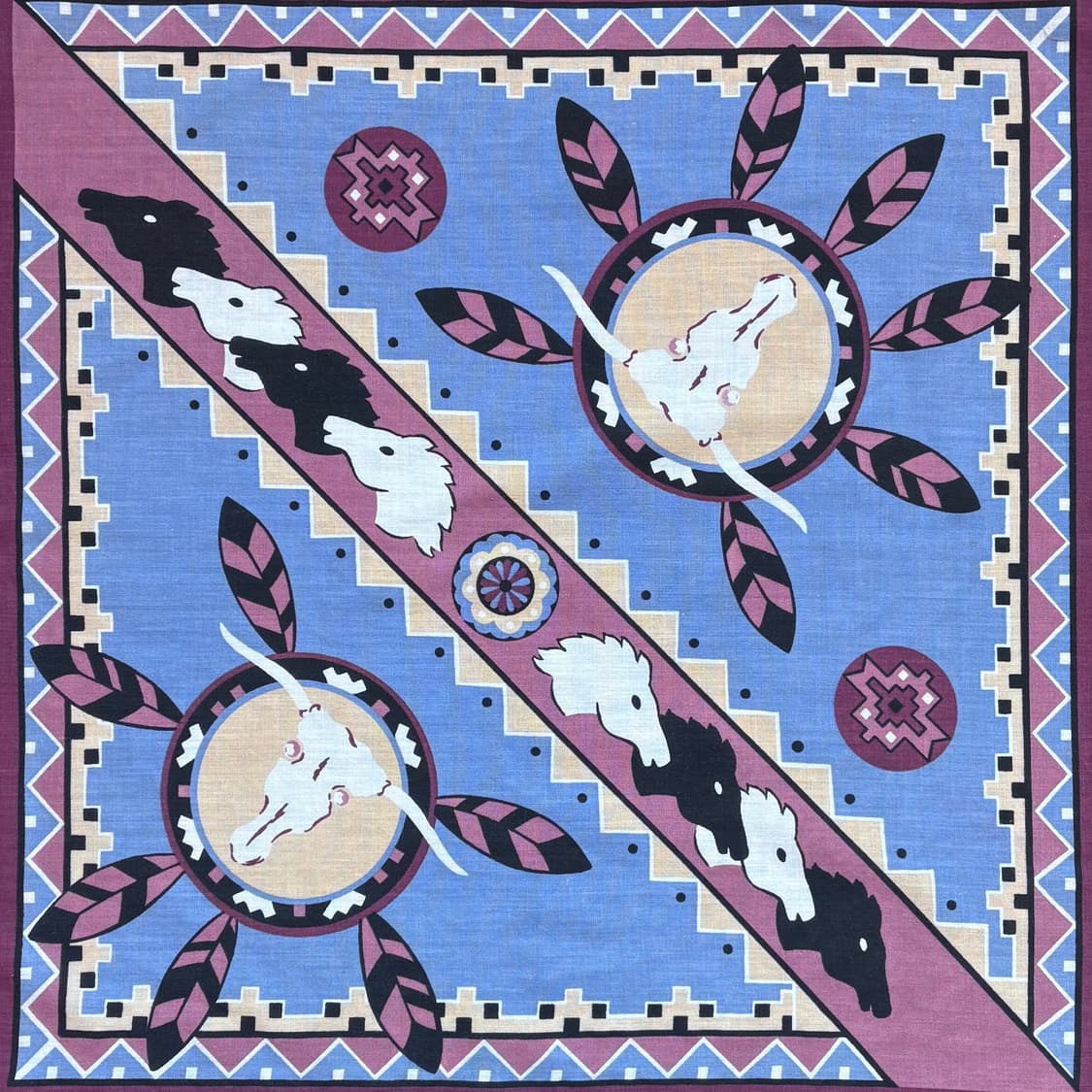 90s USA 아메리칸 네이티브 반다나 상품이미지4