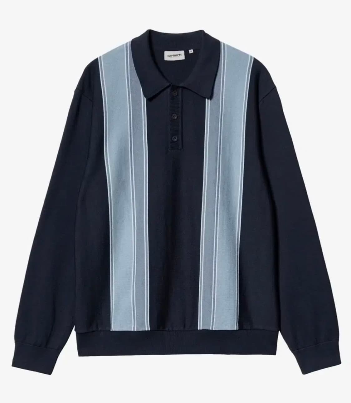 칼하트 켄드릭스 폴로 니트 다크네이비 상품이미지1