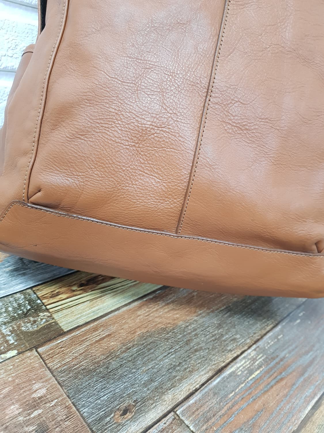 [정품] 코치 가죽 백팩 브라운 상품이미지6