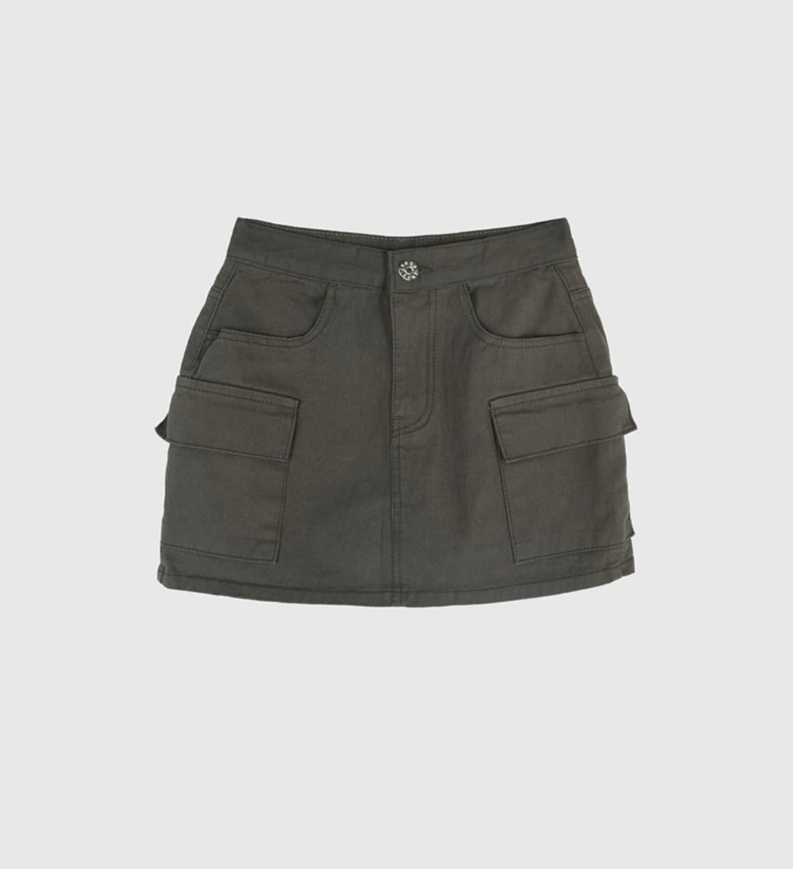 guse 구즈 카고 치마바지 카키 S 상품이미지1