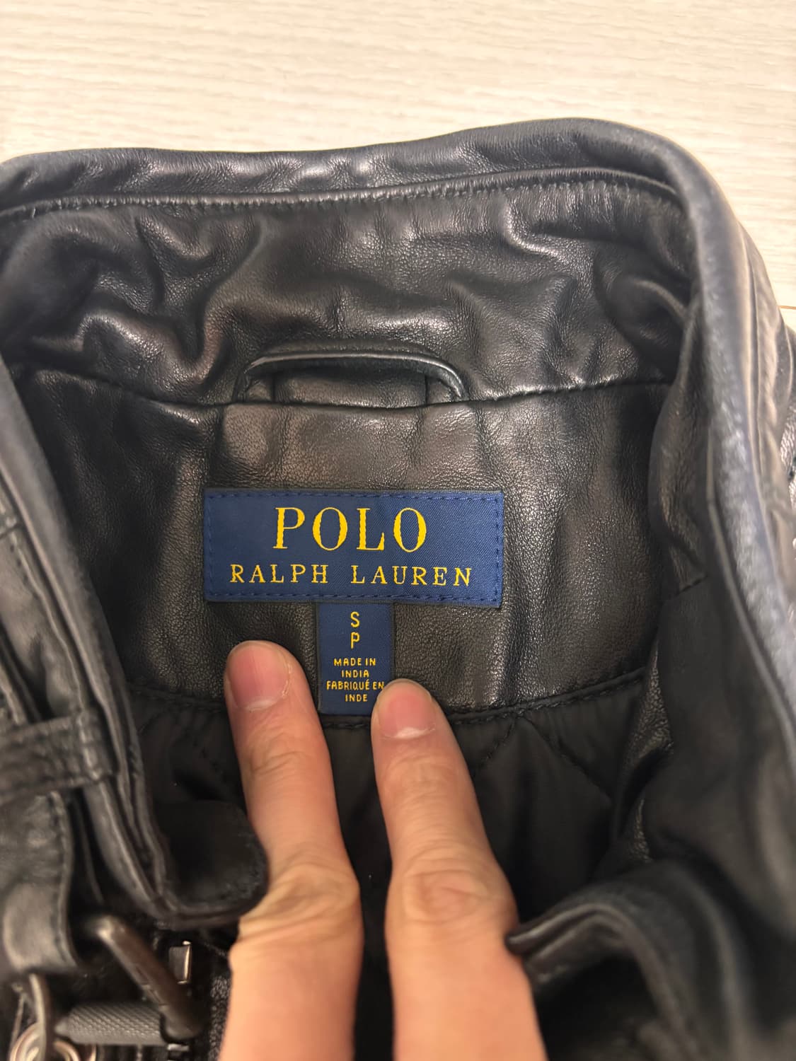 (Ssize) 폴로 모터사이클 가죽자켓 상품이미지3