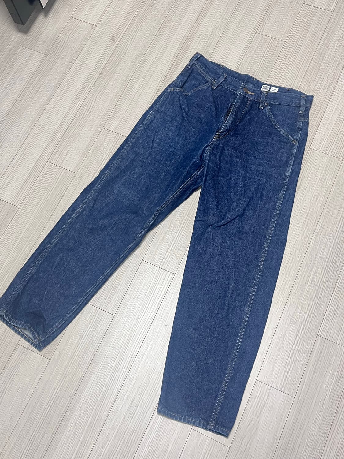 유니클로U 와이드핏 테이퍼드 데님 진청 29사이즈 상품이미지1