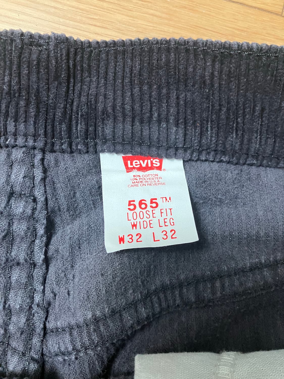 🇺🇸리바이스 565 코듀로이 32 상품이미지4