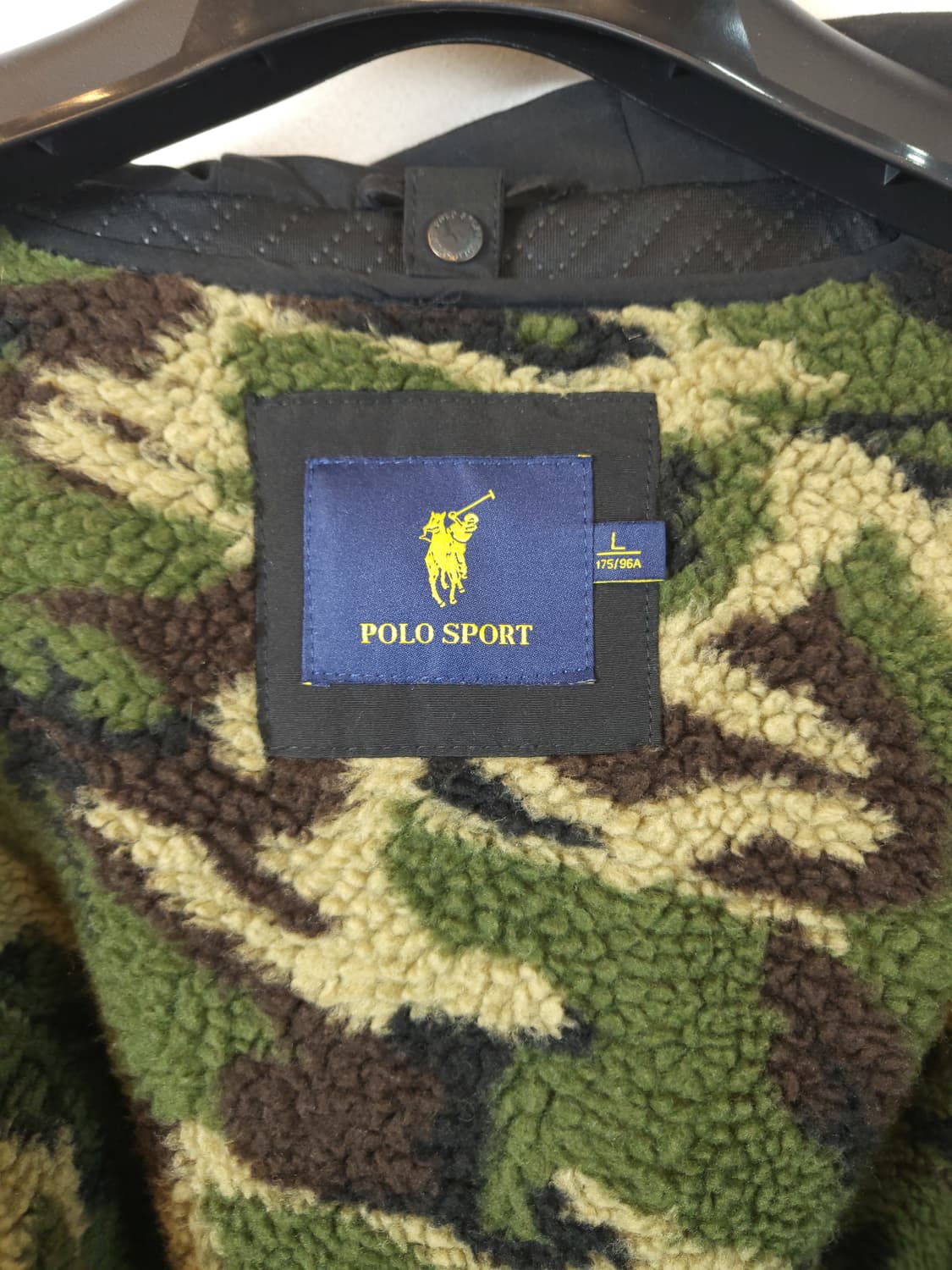 폴로랄프로렌 폴로스포츠 후드자켓 블랙 100 L 상품이미지2