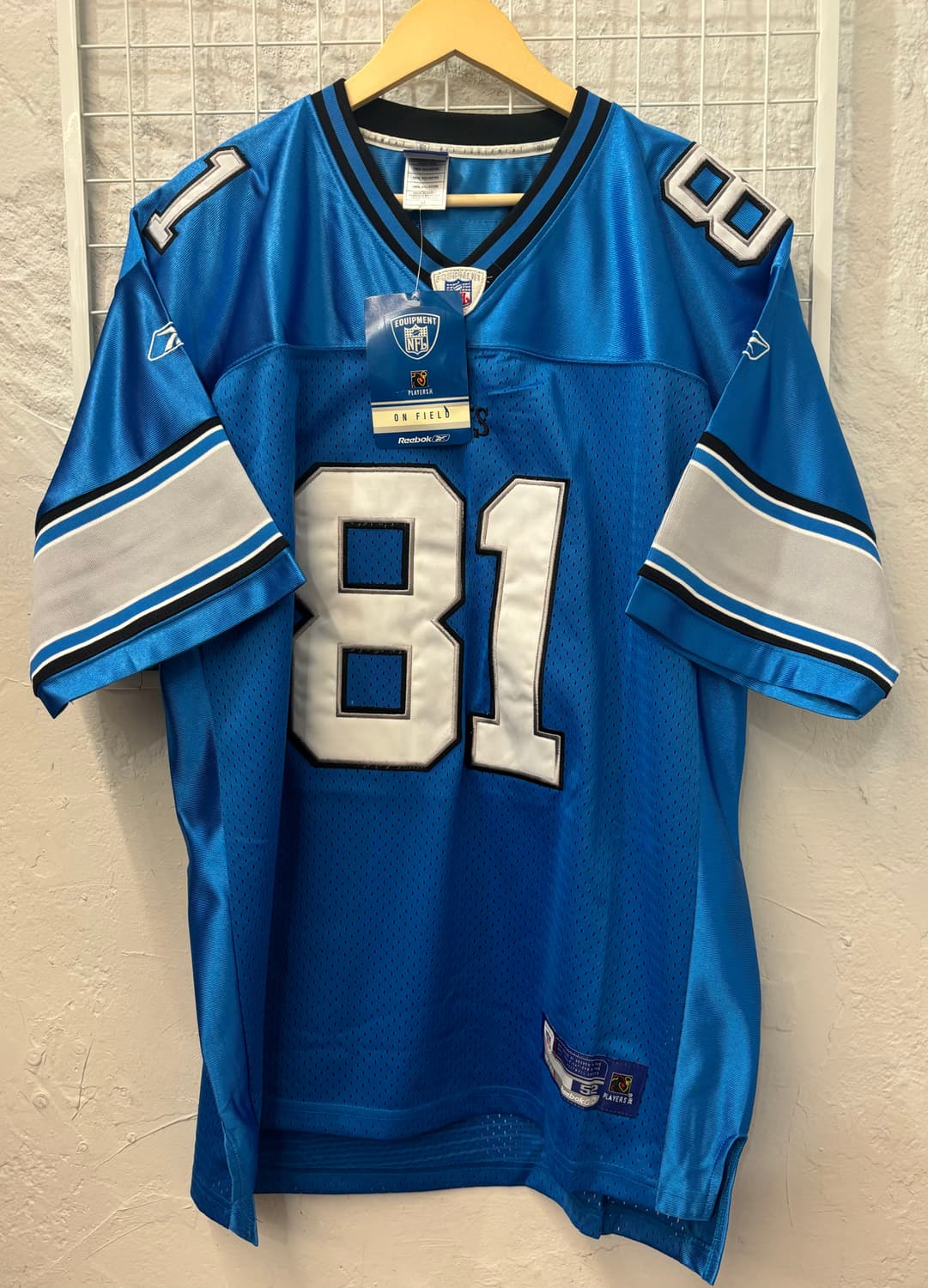 NFL X 리복 디트로이트 라이언스 유니폼 져지 XL 상품이미지1