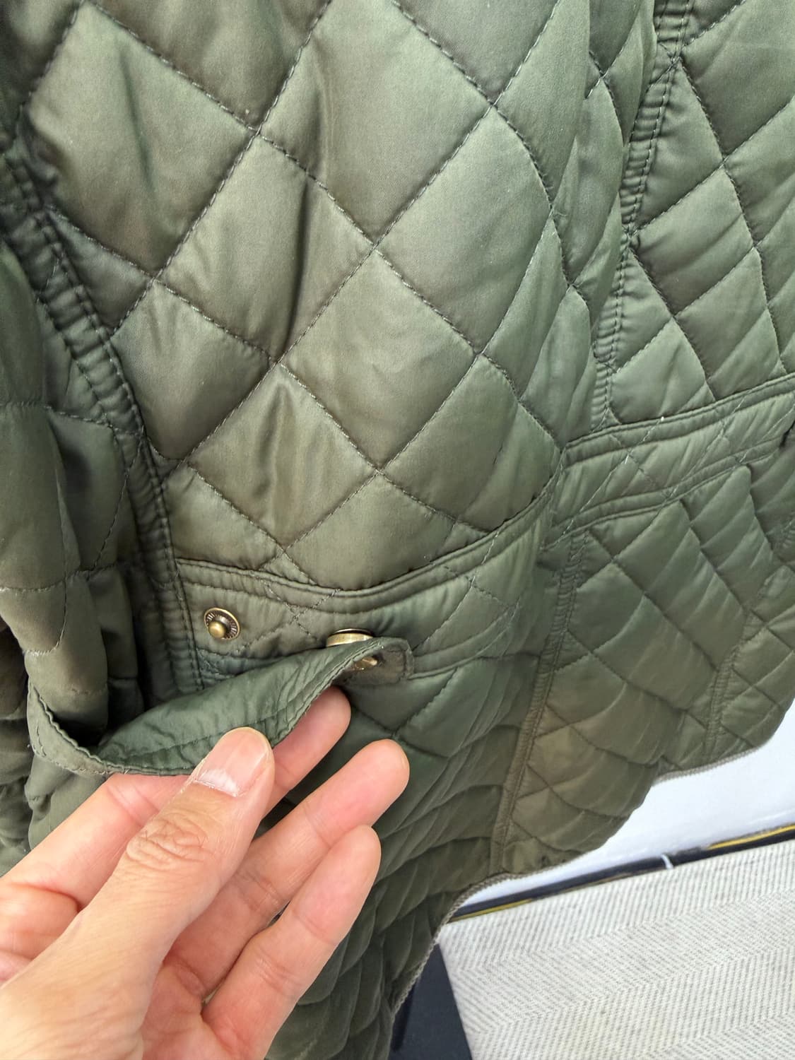 정품) 폴로랄프로렌 여성 퀼팅 자켓 S 상품이미지6