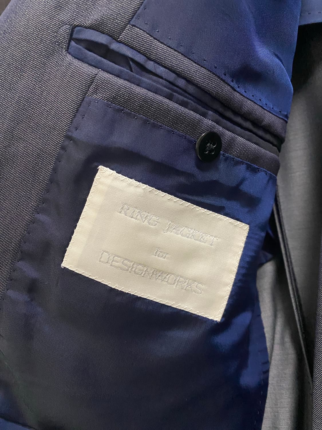 링자켓(RING JACKET) 차콜그레이 수트 셋업(44) 상품이미지3