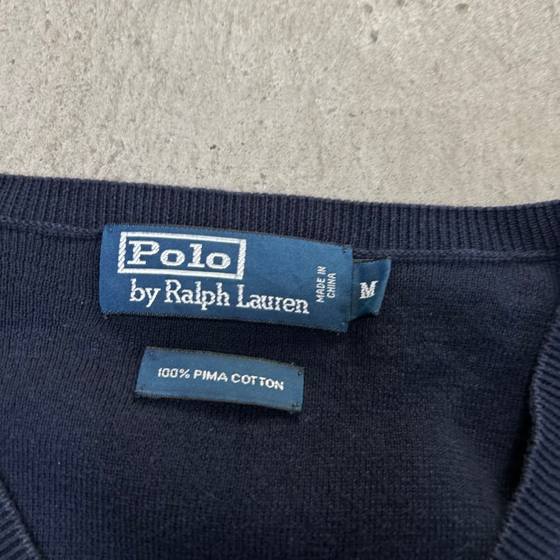 폴로 니트 조끼[1499] 상품이미지6