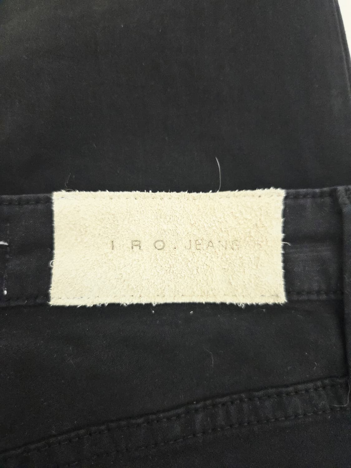 IRO 이로 블랙 슬림핏 데님 팬츠 청바지 상품이미지6