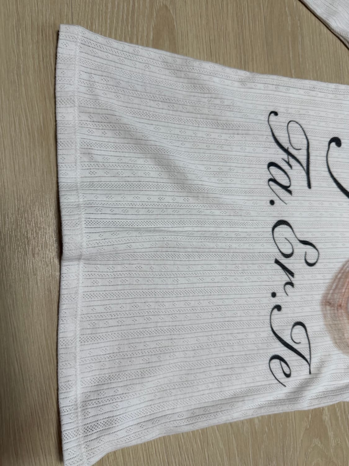 샵 페어리 fa.er.ie lace T-shirt (ivory) 상품이미지8