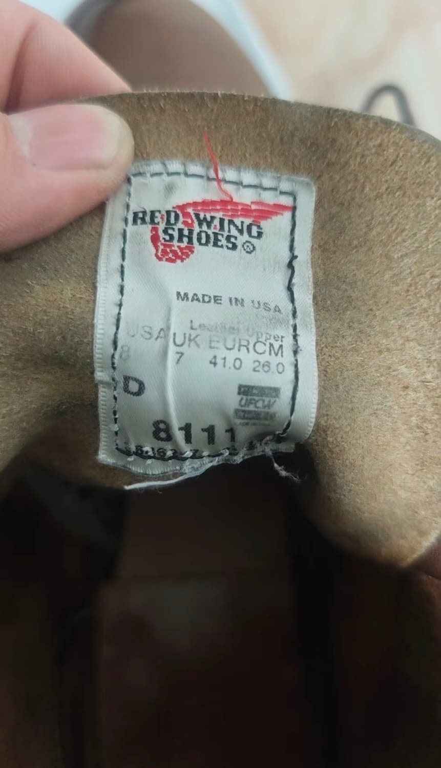 레드윙 8111 8d 상품이미지6