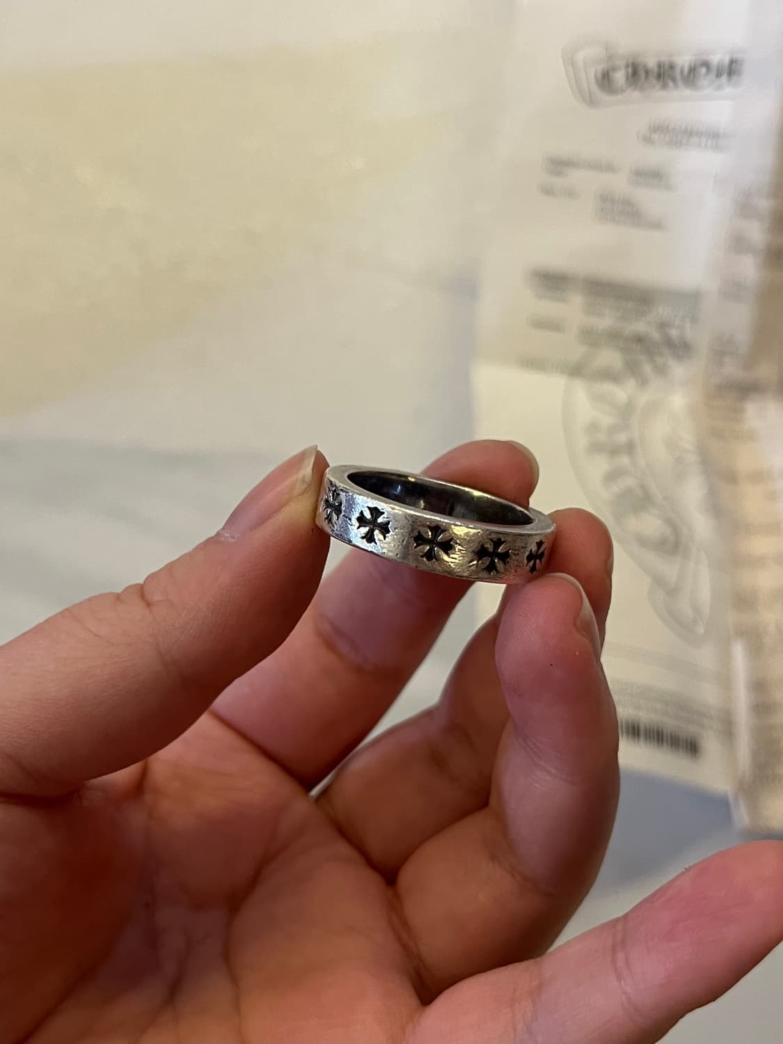 크롬하츠 스페이서 포에버링 24호 (영수증포함) 상품이미지4