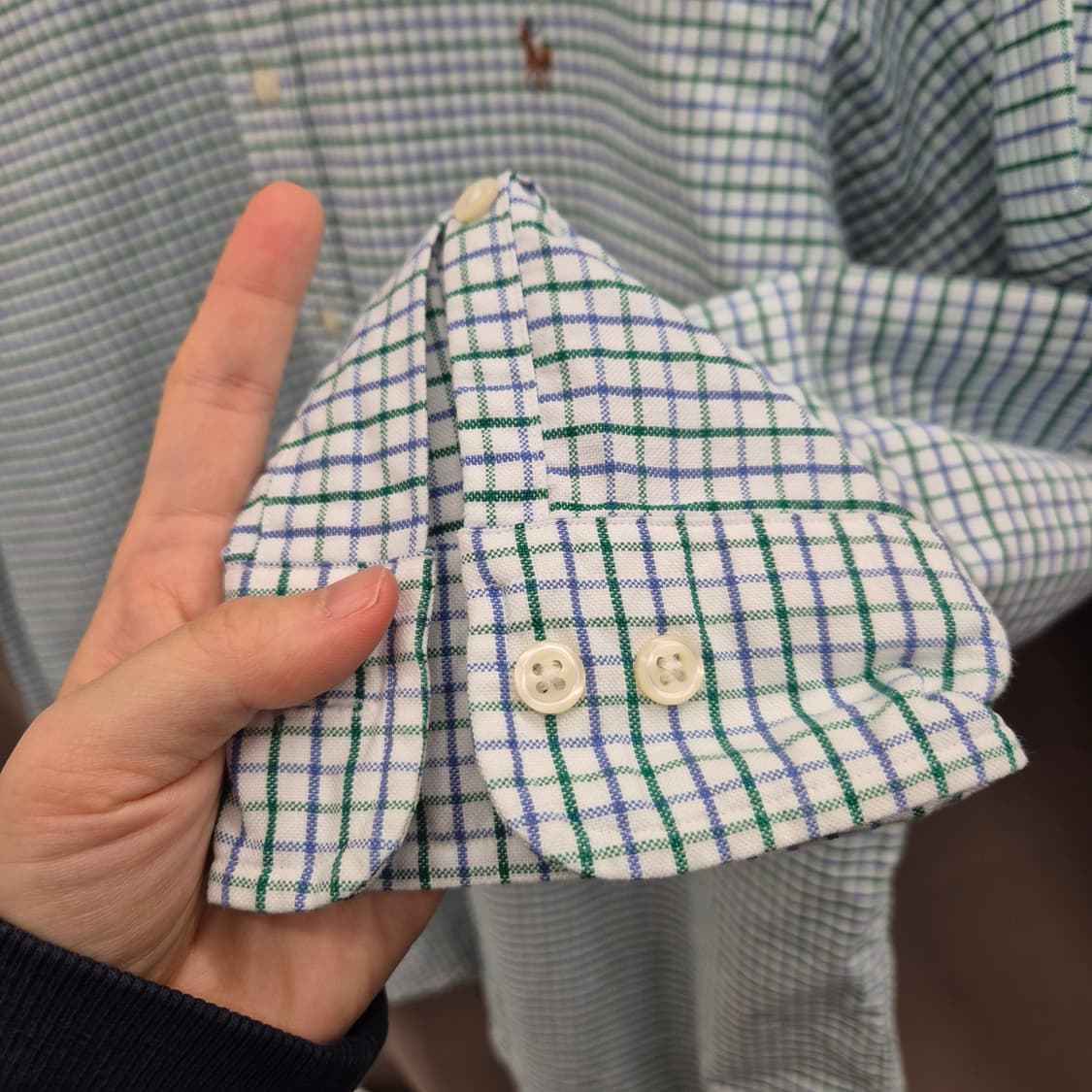 폴로 랄프로렌 체크 셔츠 긴팔 상품이미지5