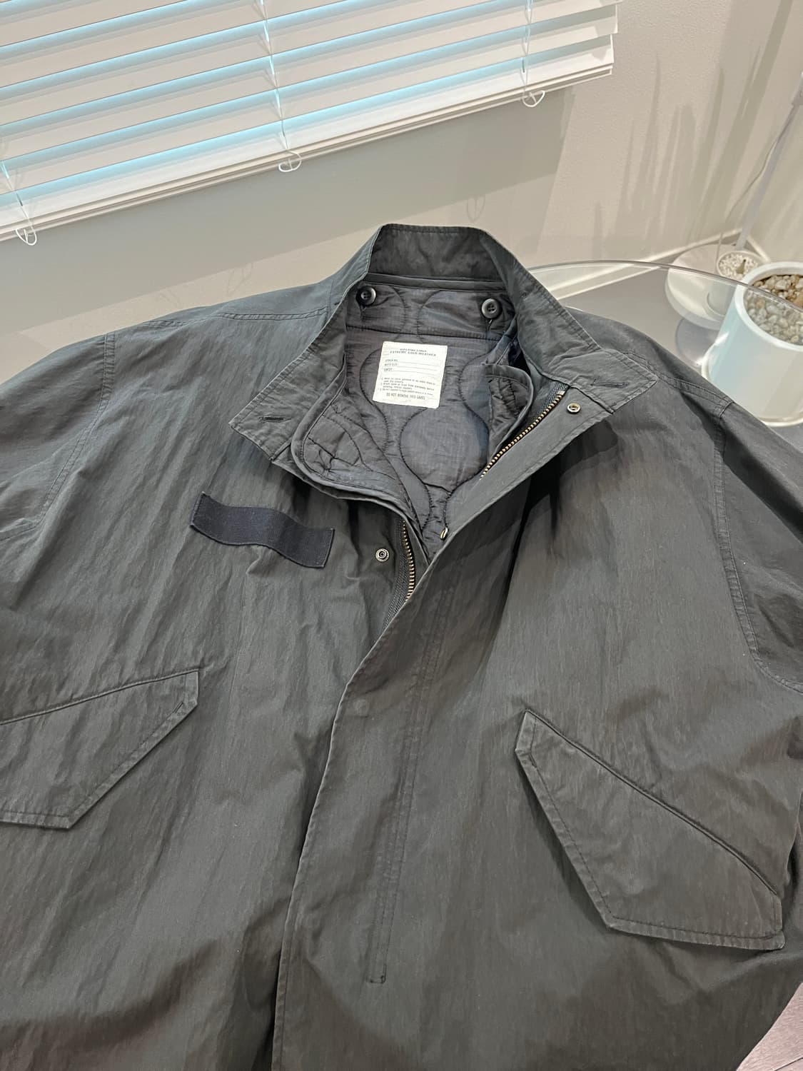 프릭스스토어 M65 숏파카 블랙 L 상품이미지3