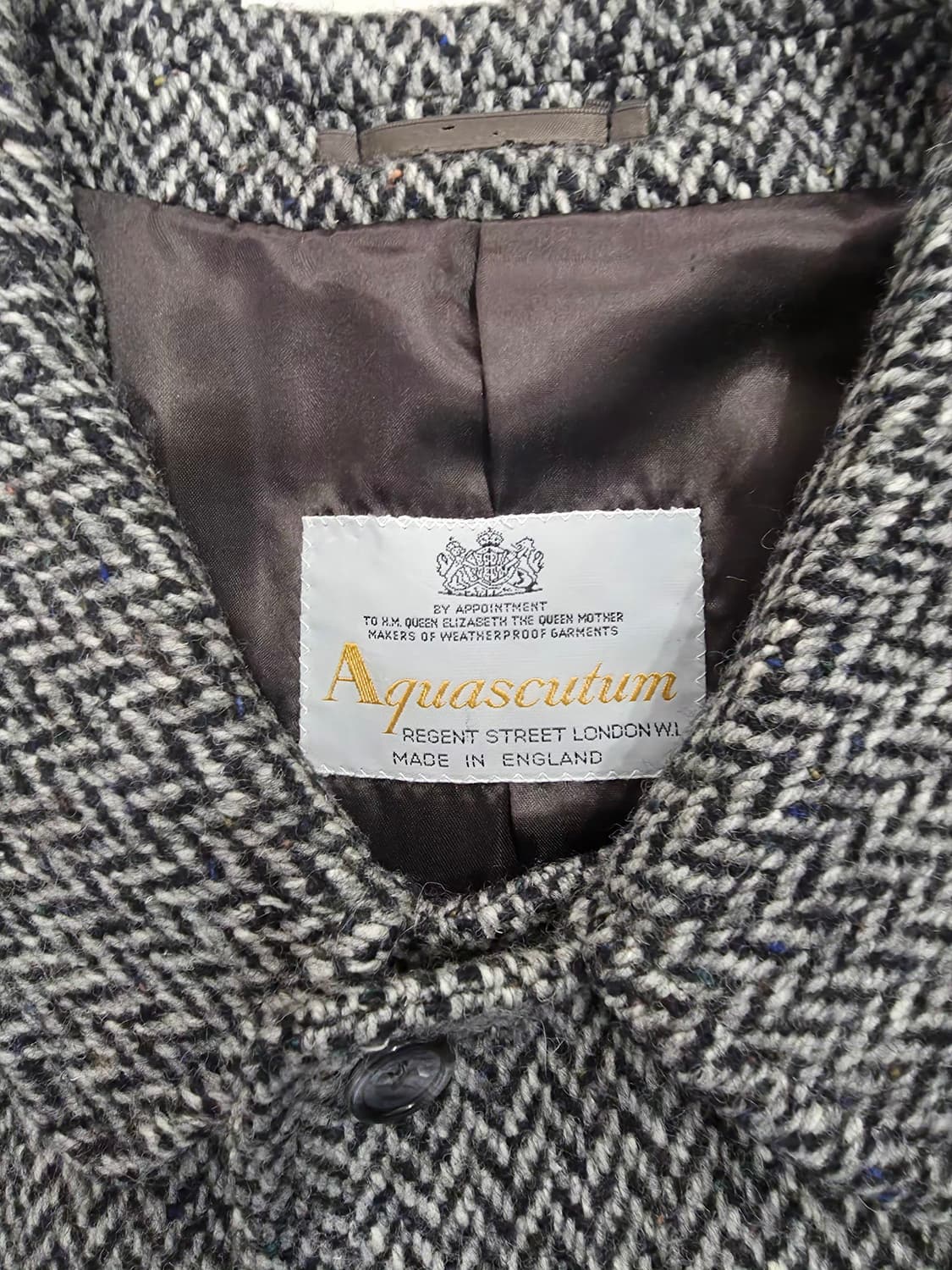 아쿠아스큐텀 아이리쉬 트위드 코트 상품이미지5