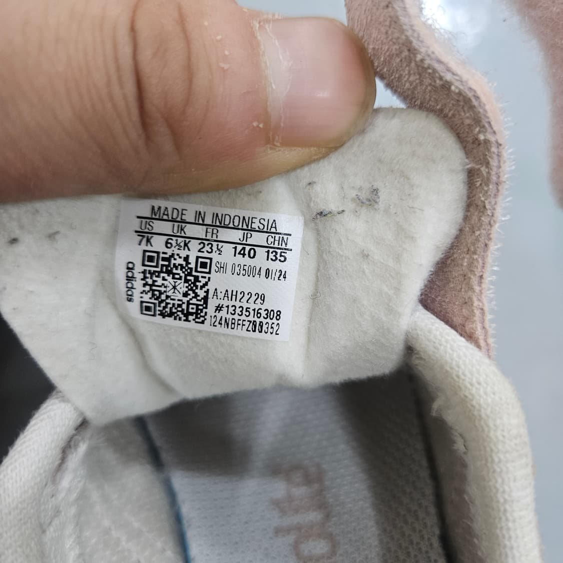 135 아디다스 키즈  가젤 CF 운동화 0406Y 상품이미지7