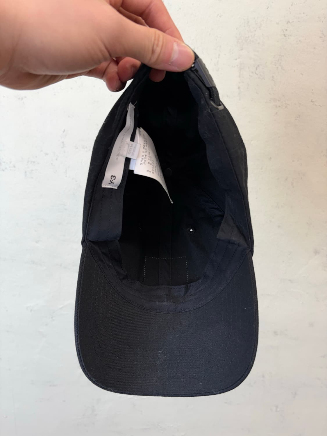 Y-3 아디다스 요지야마모토 스퀘어 라벨 볼캡 상품이미지3