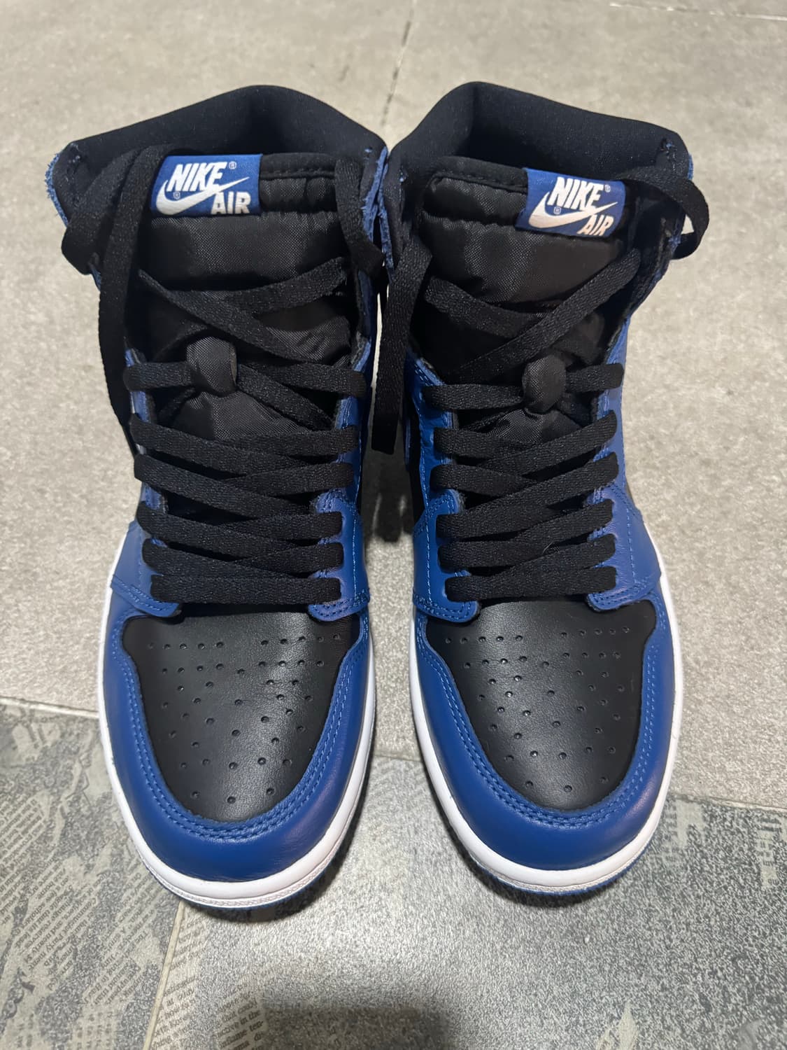 [260 새상품] 나이키 조던 1 레트로 하이 OG 다크 마리나 블루 상품이미지1