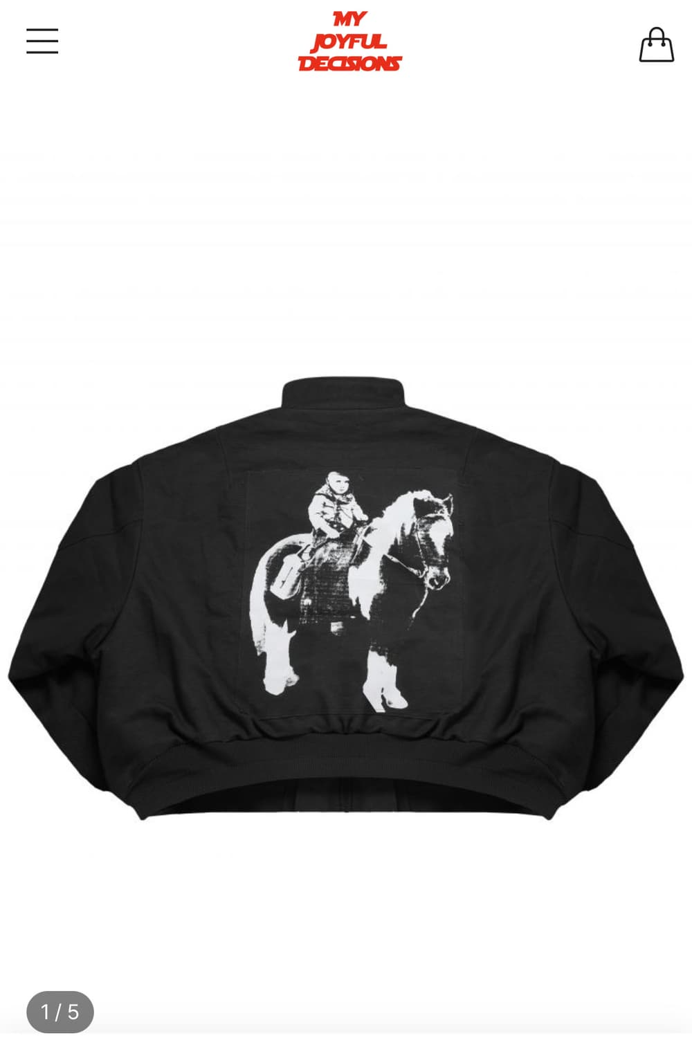 [OS] MJD 카우보이 캔버스 해링턴 자켓 차콜 상품이미지1