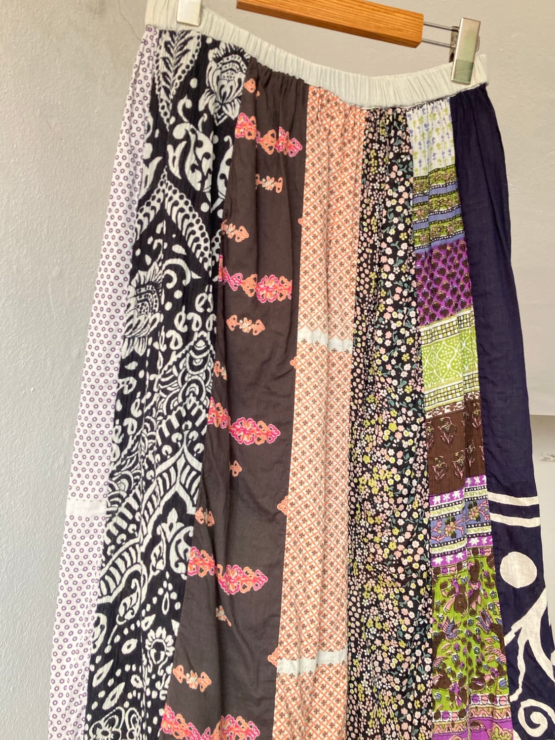 코튼 100 레이어드 모리걸 롱 스커트 상품이미지2