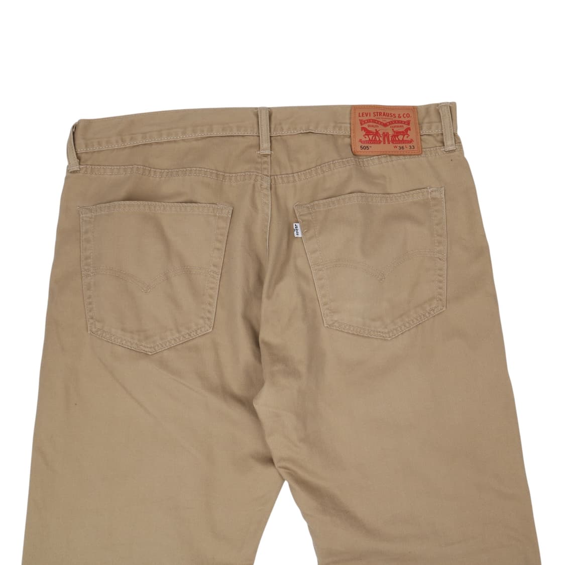 리바이스 505 베이지 워크 데님팬츠 상품이미지2