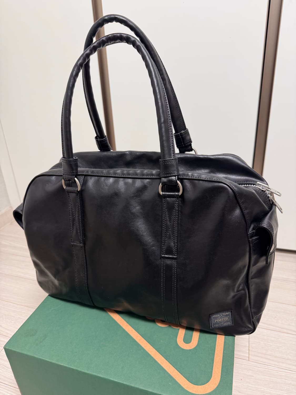 포터 프리스타일 보스턴백 블랙 상품이미지1