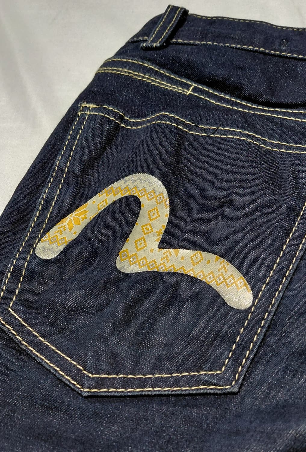 [27] 에비수 Unique No.1 스키니 진 (노르딕 로고 커스텀) 상품이미지8