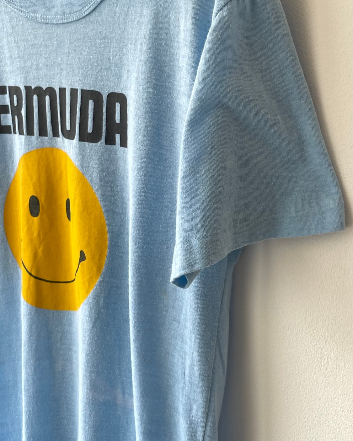 80‘s USA “Smile” T-shirt 빈티지 스마일 티셔츠 상품이미지5