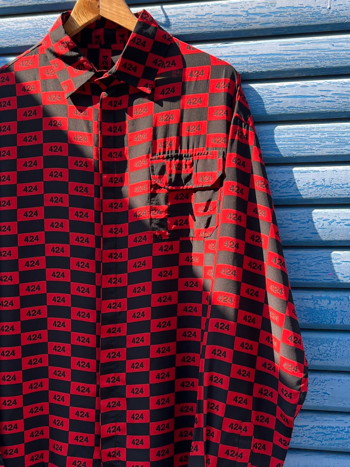 424 22ss Logo Button Down Shirt 상품이미지2