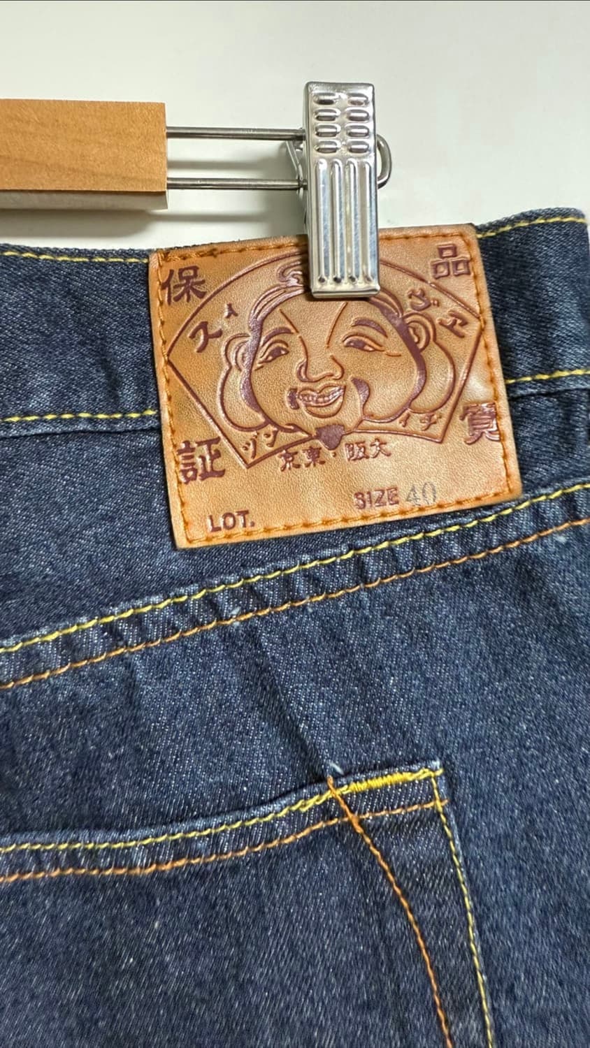 에비수 빅다이콕 데님 하프 팬츠 40 상품이미지4