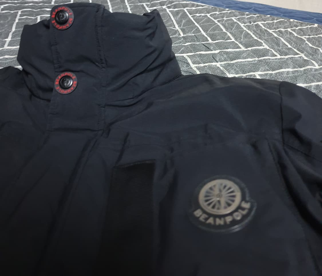 빈폴 아웃도어 V60 구스다운 윈드스토퍼 안투라지 패딩 블랙 (95) 상품이미지6