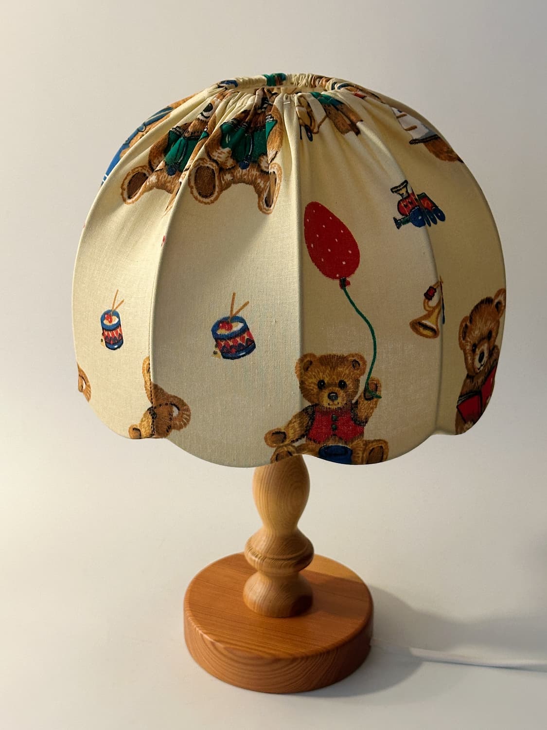 90’s 독일 ARO 빈티지 패브릭 테이블 조명 램프 레트로 앤틱 미드센 상품이미지2