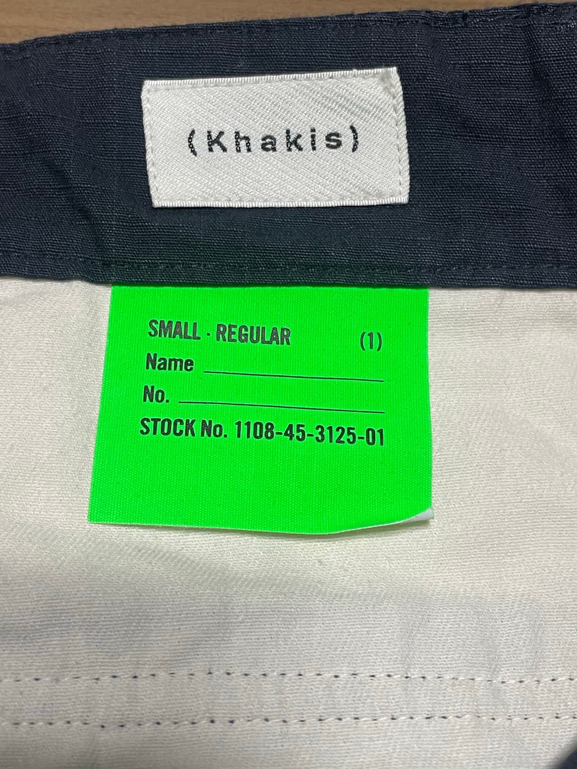 Khakis 카고 팬츠 네이비 s/s 상품이미지5