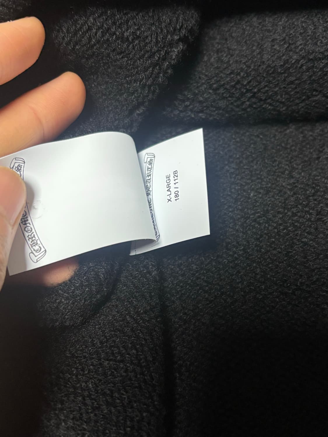 크롬하트 플로랄자수 캐시미어 후드티 상품이미지7