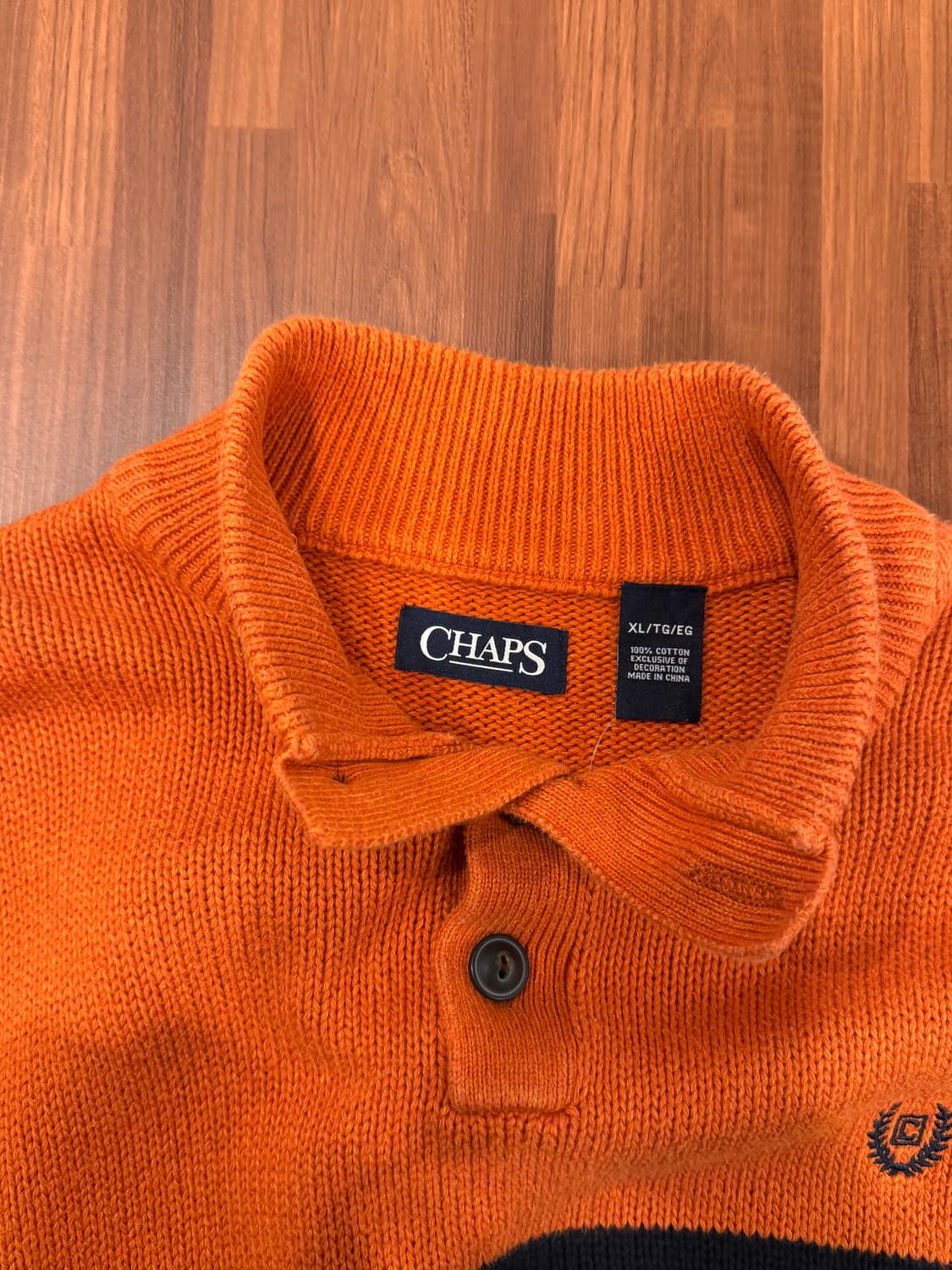 00s Chaps ralph lauren 챕스 랄프로렌 하프넥 버튼 니트 상품이미지7