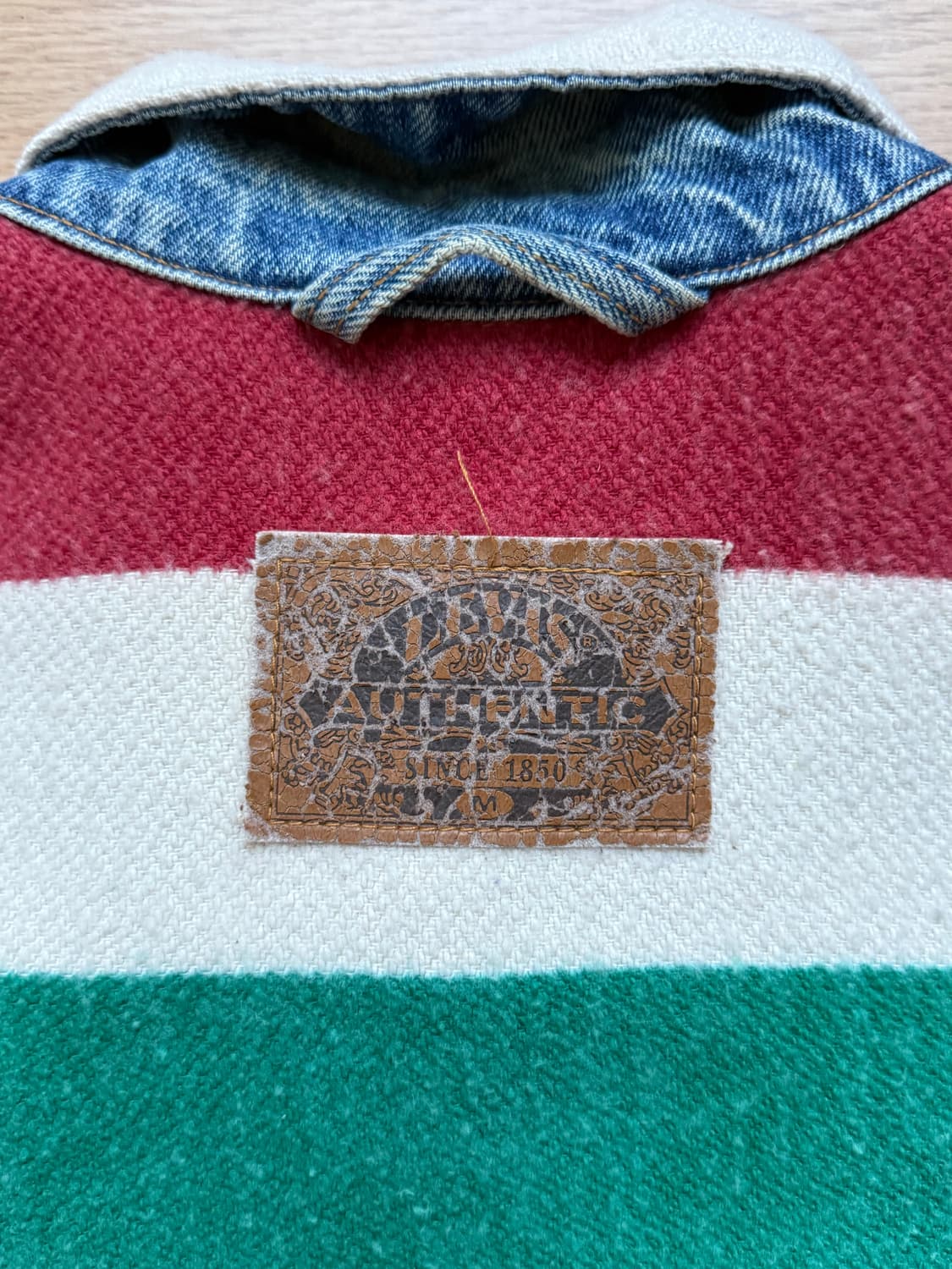 90s USA 리바이스 허드슨베이 데님자켓 상품이미지6