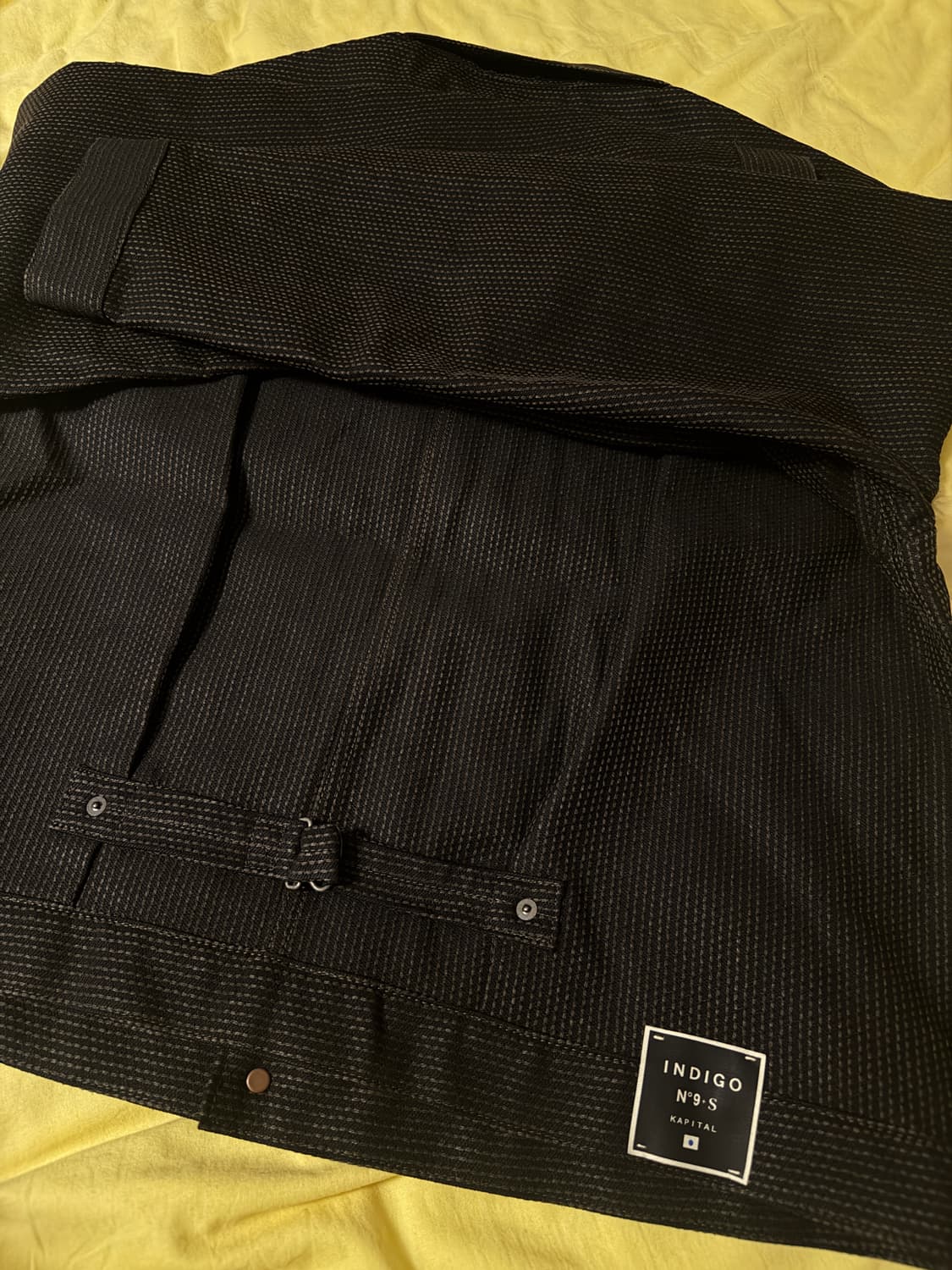 캐피탈 센츄리 no9 1st 데님 자켓 블랙 6사이즈 상품이미지2