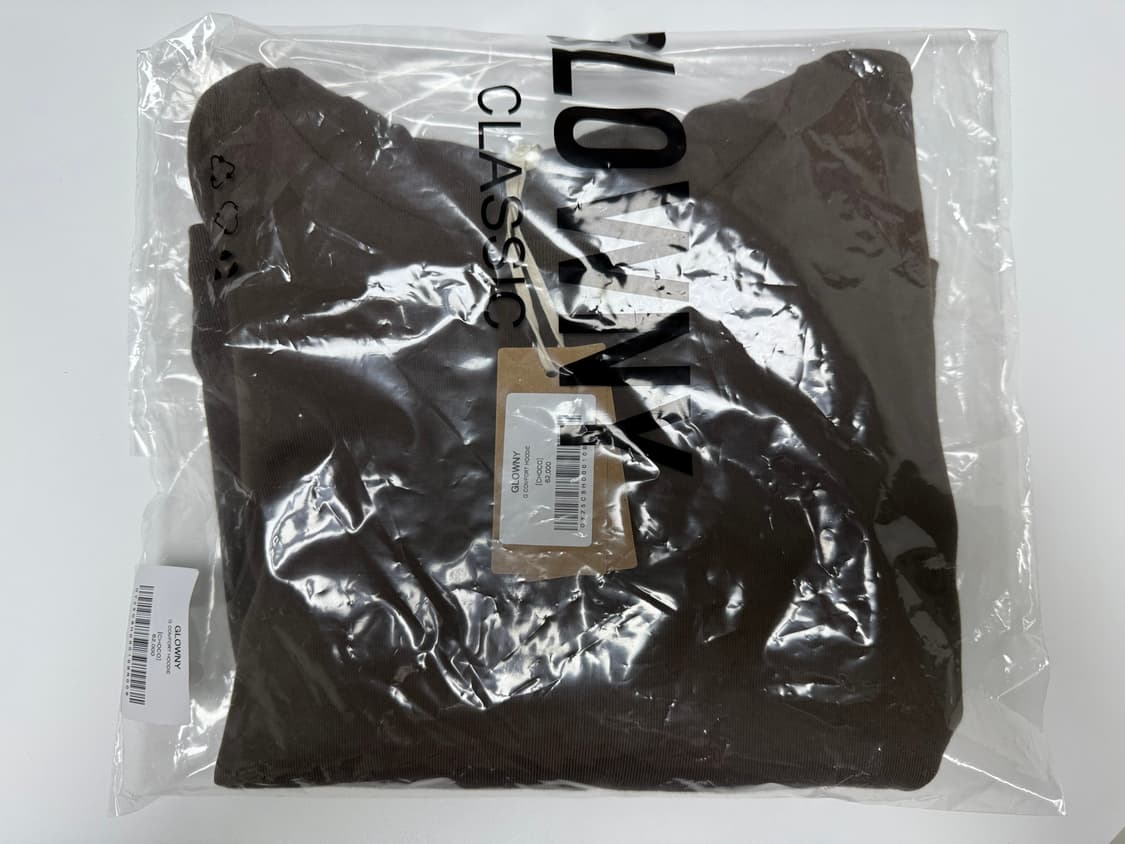 G COMFORT HOODIE (CHOCO) 글로니 초코 후드 상품이미지2